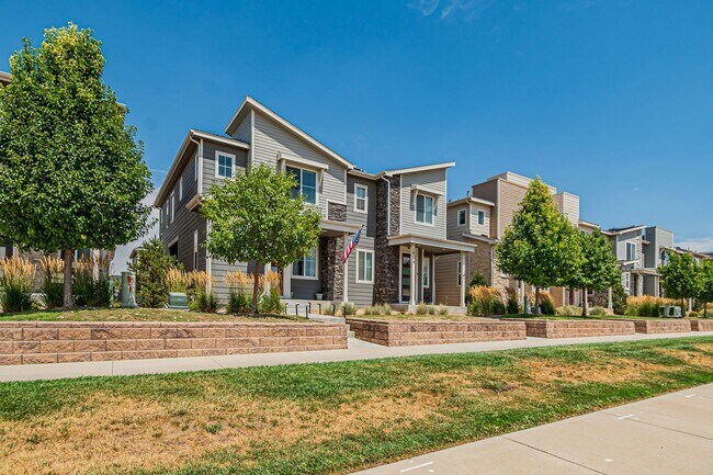 Building Photo - LEASED THRU 04/12/2026: 3BD, 2.5BA Commerce City Townhome with 2-Car Garage