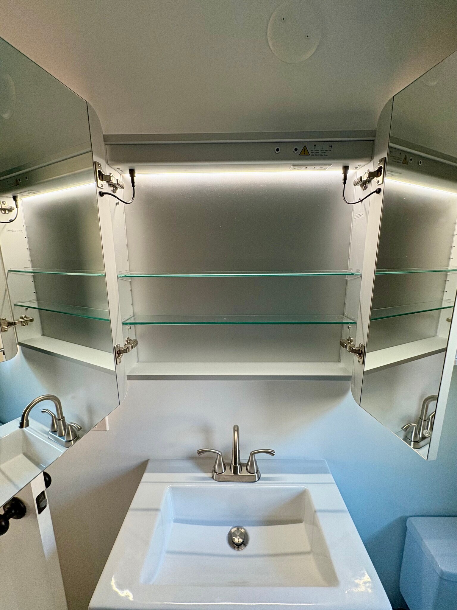 LED medicine cabinet - 7872 Michigan Ave