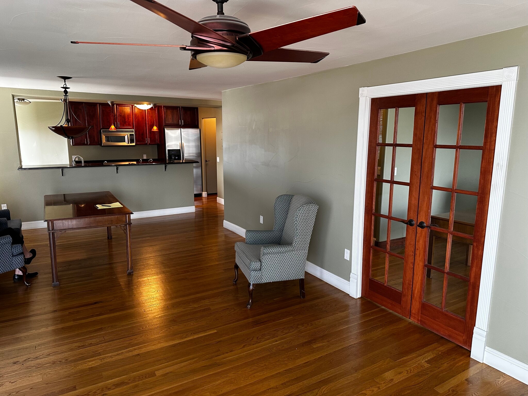 Living Room & Doors to 2nd Bedroom/Office - 1625 Larimer St
