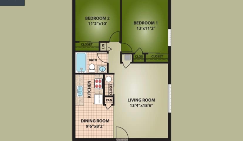 Floor Plan - Owensville Manor