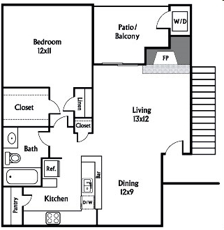 1BR/1BA - The Fielder