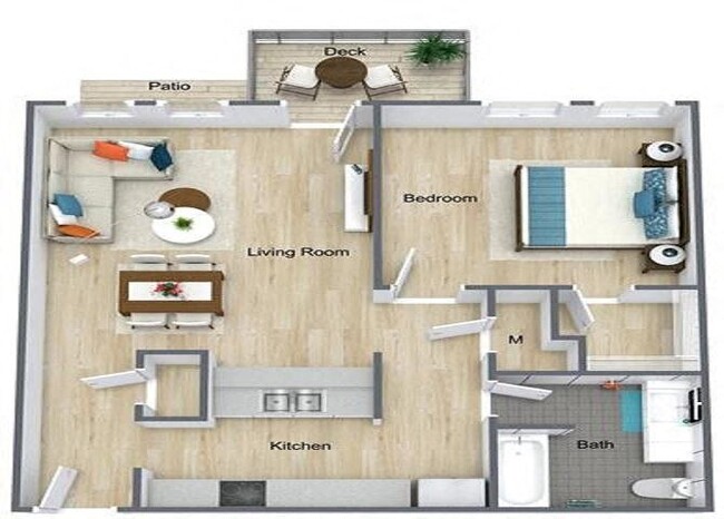 Floorplan - The Life at Highland Village