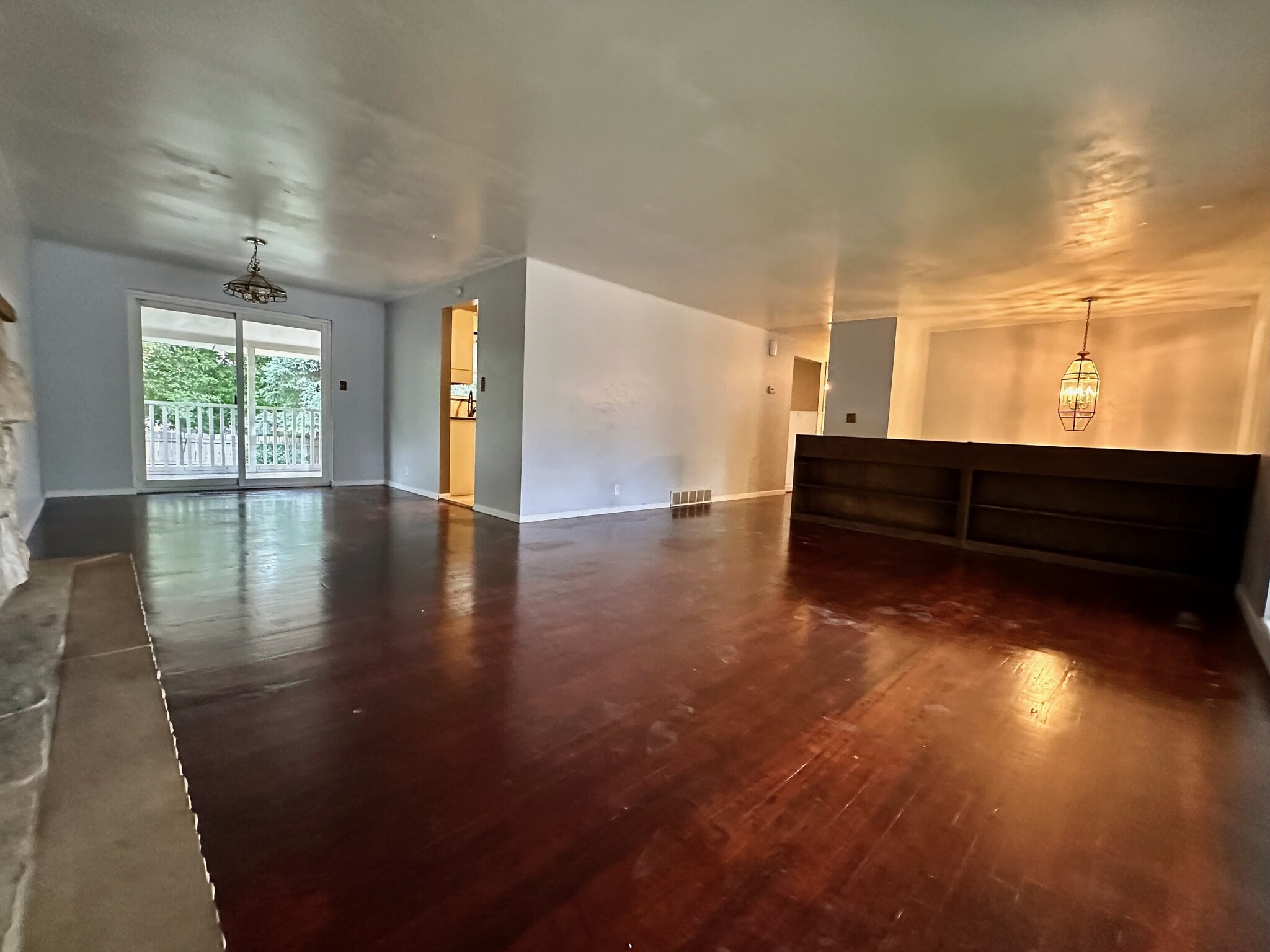Living room & Dinning room - 730 East 2780 North