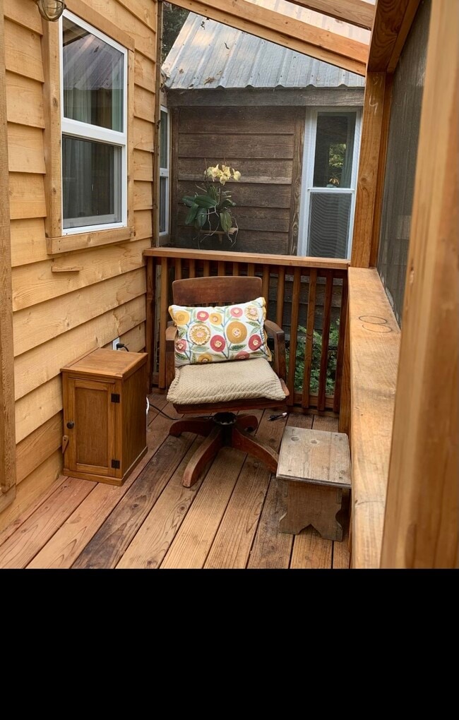 Porch outside the newer section - 8555 Sonoma Ave