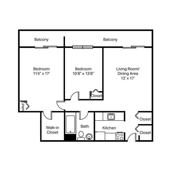 Floorplan - Plymouth Square Village