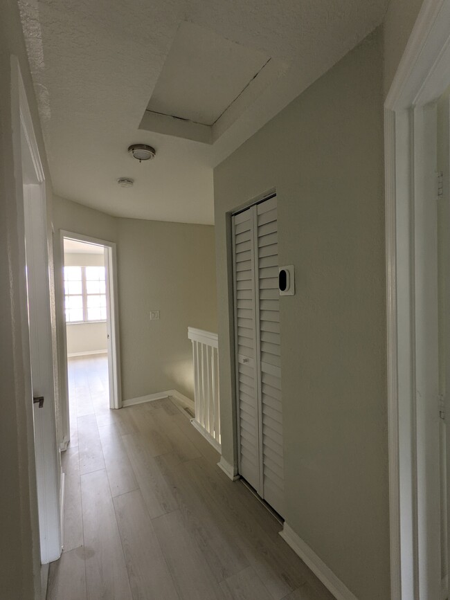 Second Floor Hall & AC closet - 9150 NW 40th Pl