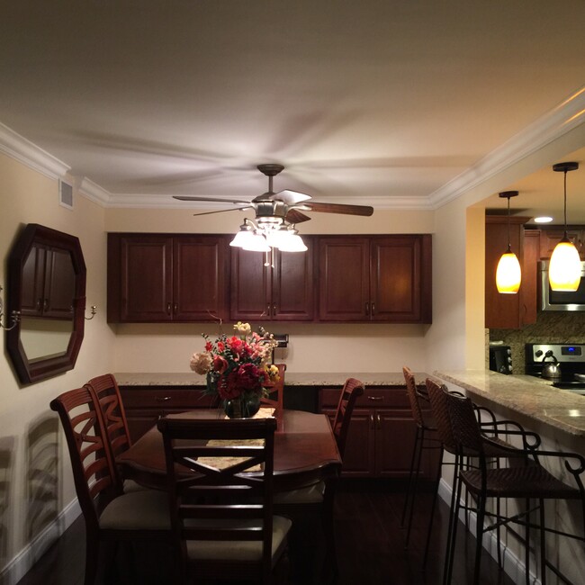 dining room with built in office - 135 Deer Creek Blvd