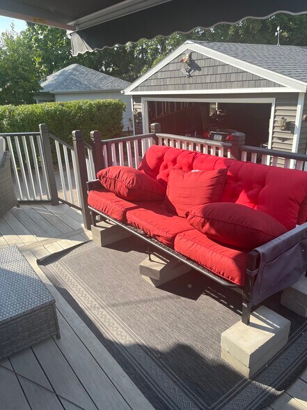 Back porch - 2118 Elm St