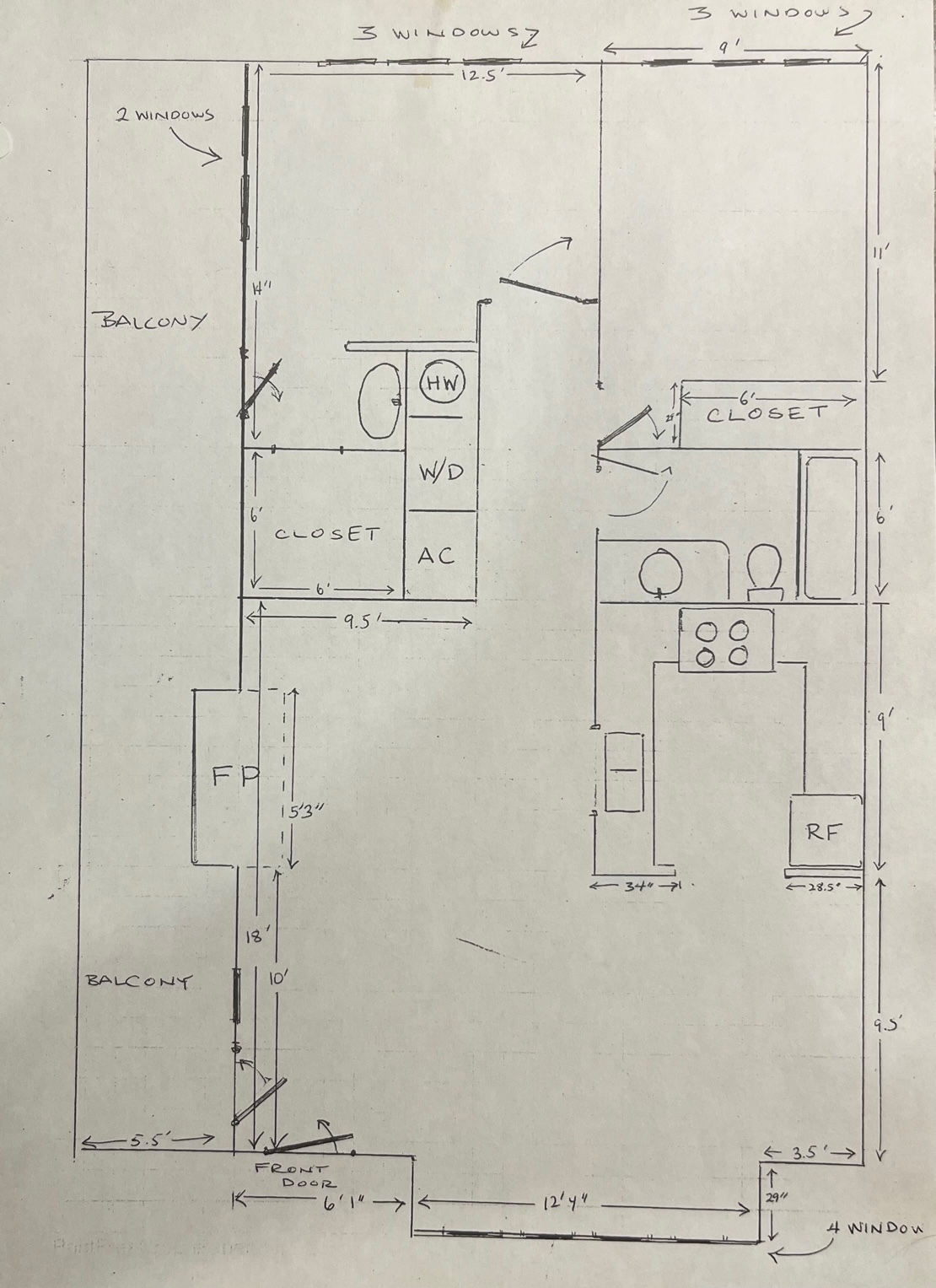 Floor Plan - 3115 Tom Green St