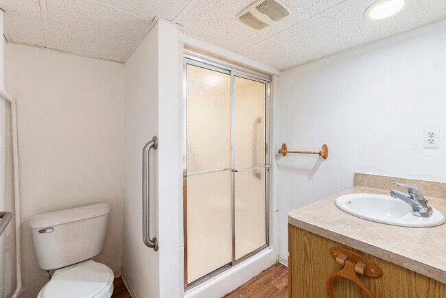 basement bathroom - 428 N Center St