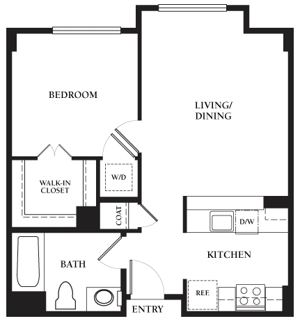 Floorplan - Strata at Mission Bay Apartments