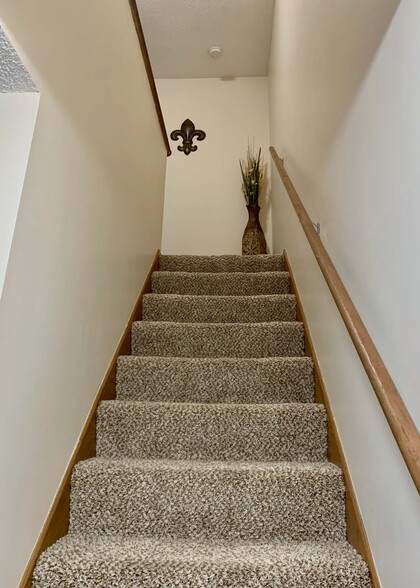 Stairs to 2nd floor - 334 4th St N