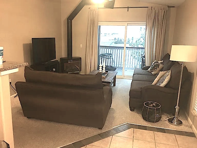 Family room with balcony - 8415 Pebble Creek Way