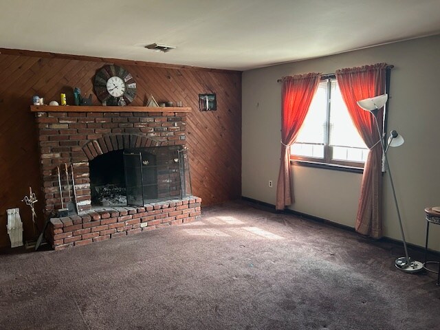 Working Fireplace - 219 Hunter Way