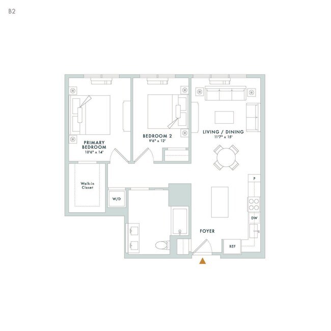 Floorplan - Surfhouse Asbury Park