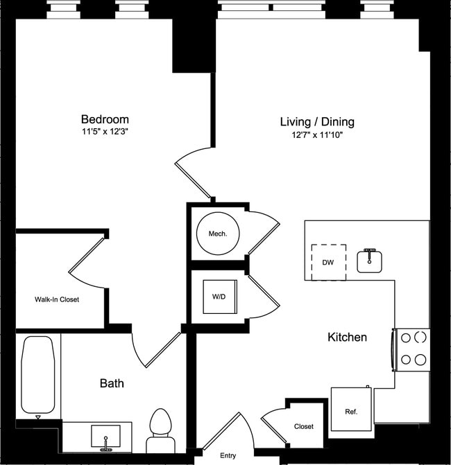 Floorplan - 455 Eye Street