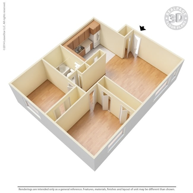 Floorplan - North Liberty Park Apartments