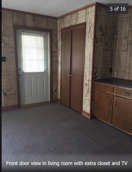 Front entrance/ closet/ Entertainment center - 135 W Menard Rd
