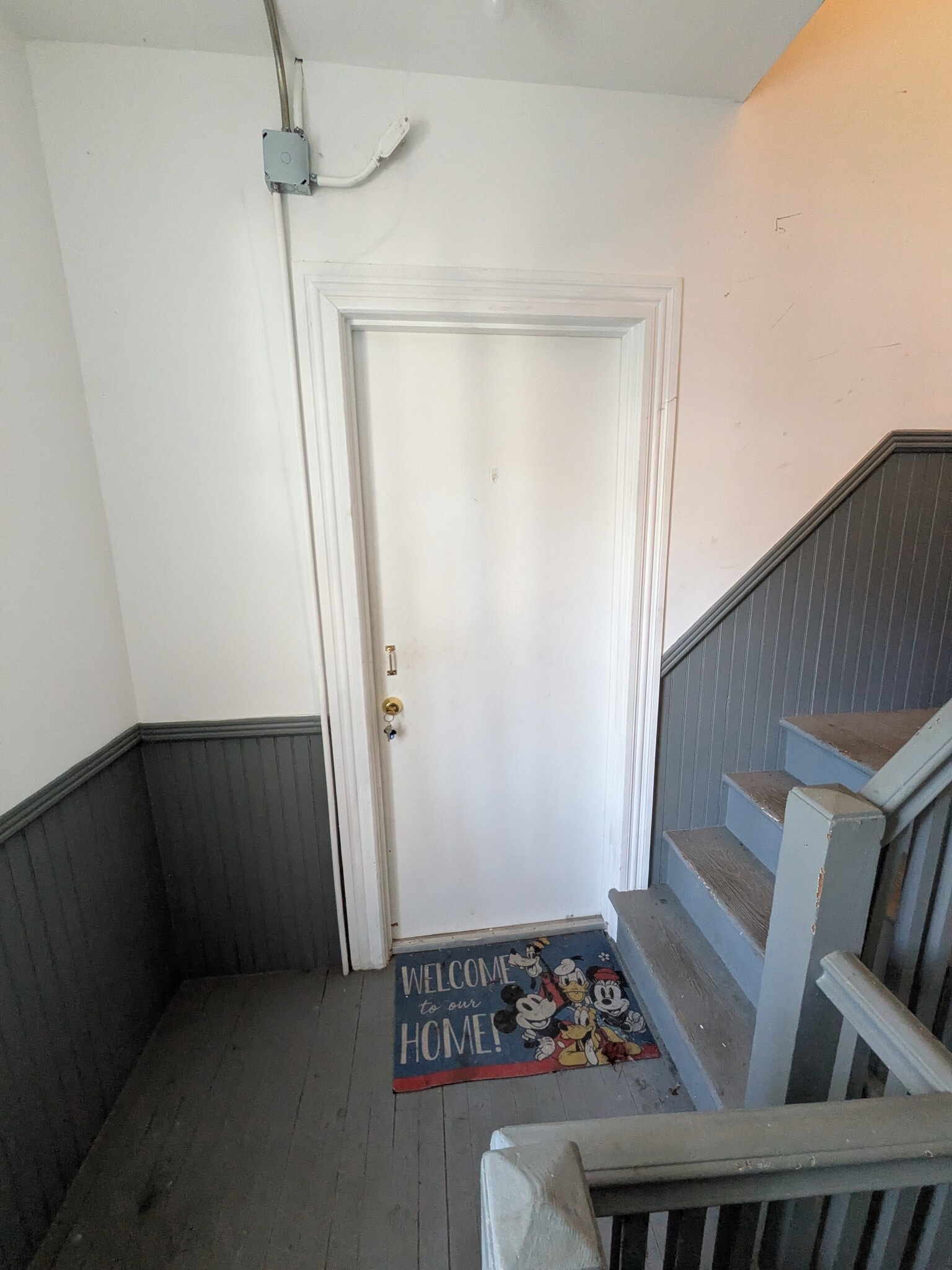 Backdoor / Stairwell - 27 McKinley Rd