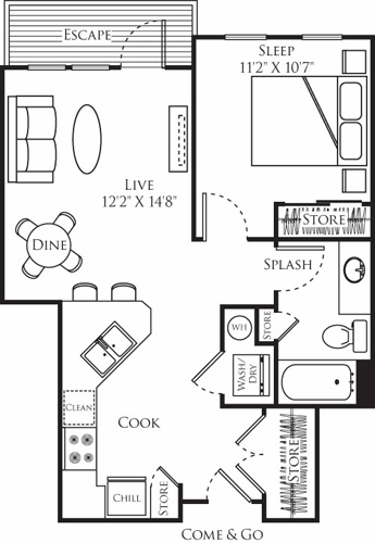 Floorplan - red160