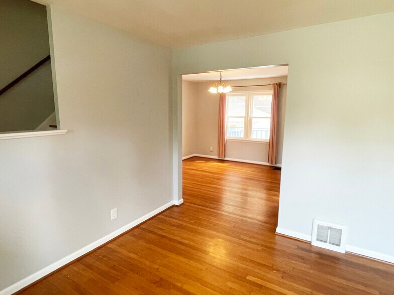 Living room view of dining room - 279 Highfield Dr