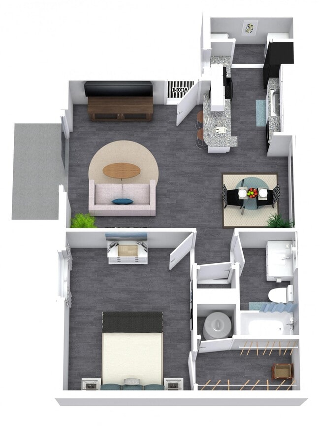 Floorplan - Arrowood Apartments