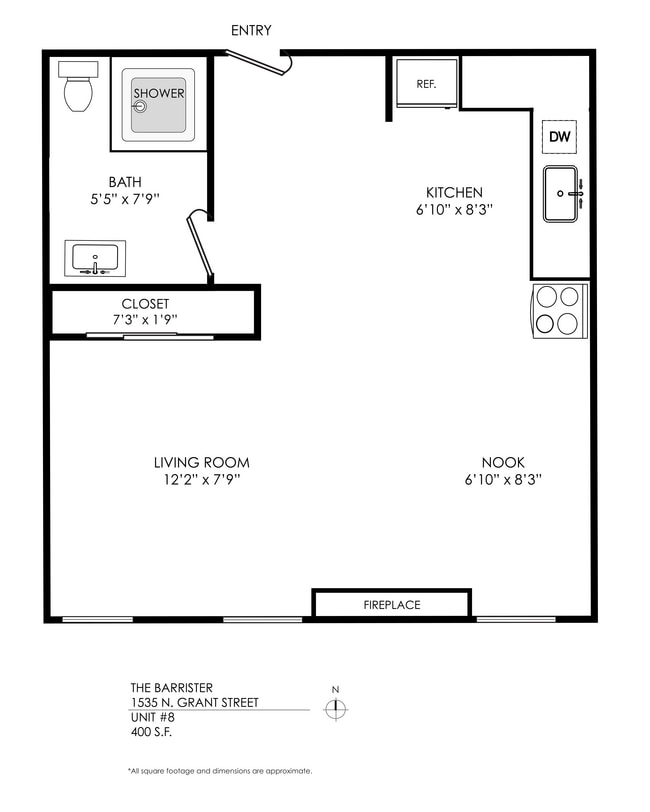 Floorplan - The Barrister