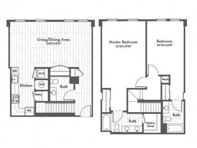 TH1 Two Bedroom 2.5 Bath Townhome - Modera 44