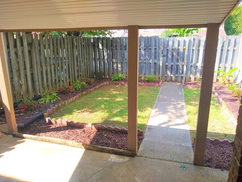 View of Garden in Summer - 11531 Jade Ln SE