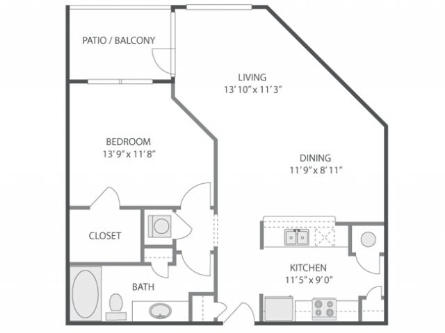 Floorplan - AMLI Quadrangle