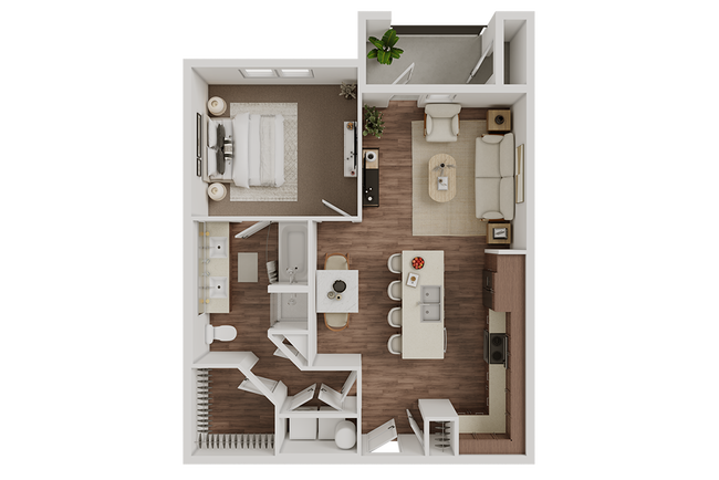 Floorplan - The Mark at Midtown Park