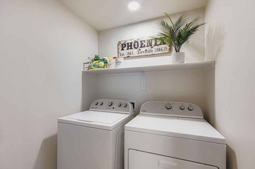 Enjoy your personal laundry room - Meritum Sonoran Desert