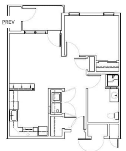 1BR/1BA - Larios Arms