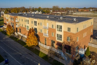 Aerial View - Uptown Brass Apartments