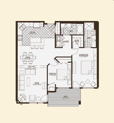 2BR/2BA - Park Crest on Nicollett