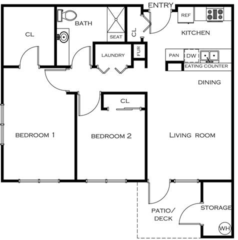 Floorplan - Tramore Apartments