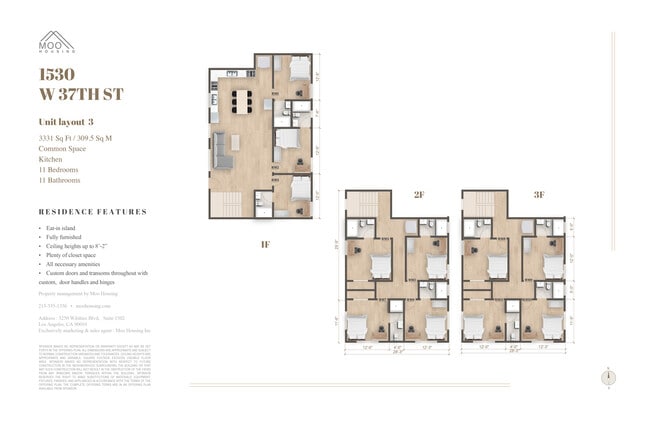 1530 Floorplan - 1530 W 37th St -- Housing near USC/Ktown