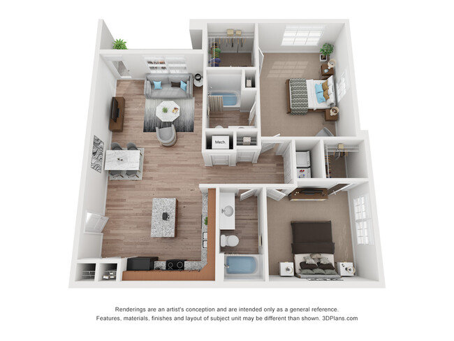 Floorplan - Meadowridge Apartments