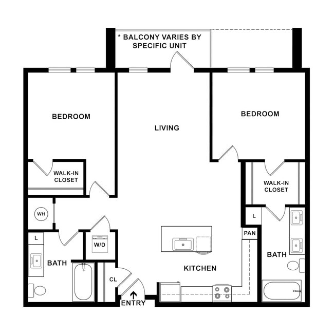 Floorplan - FIFTEEN51 Apartments of Lexington