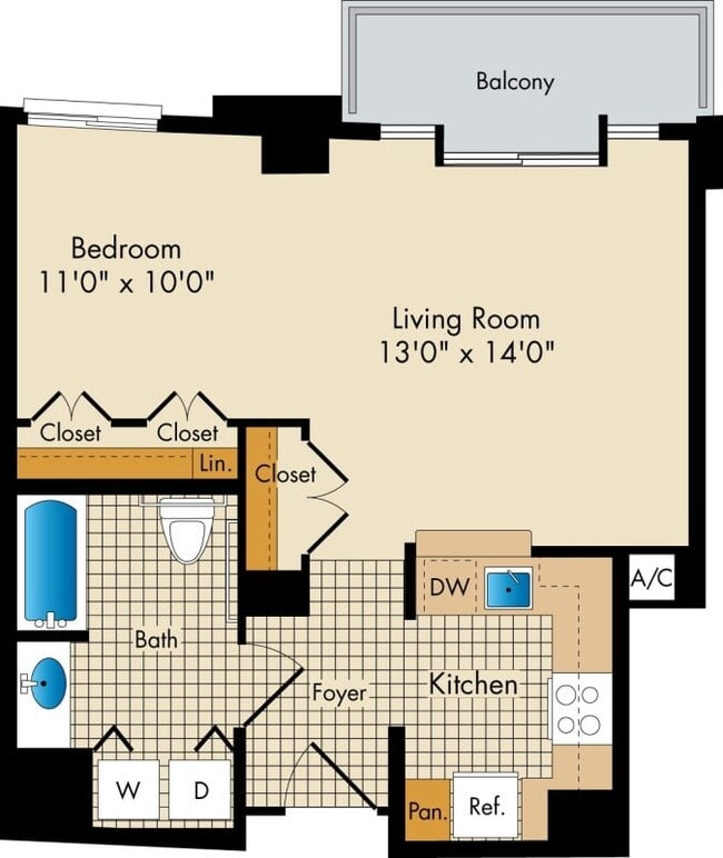 Floorplan - The Metropolitan