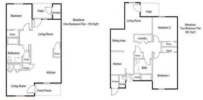 Floorplan - The Meadows Apartments