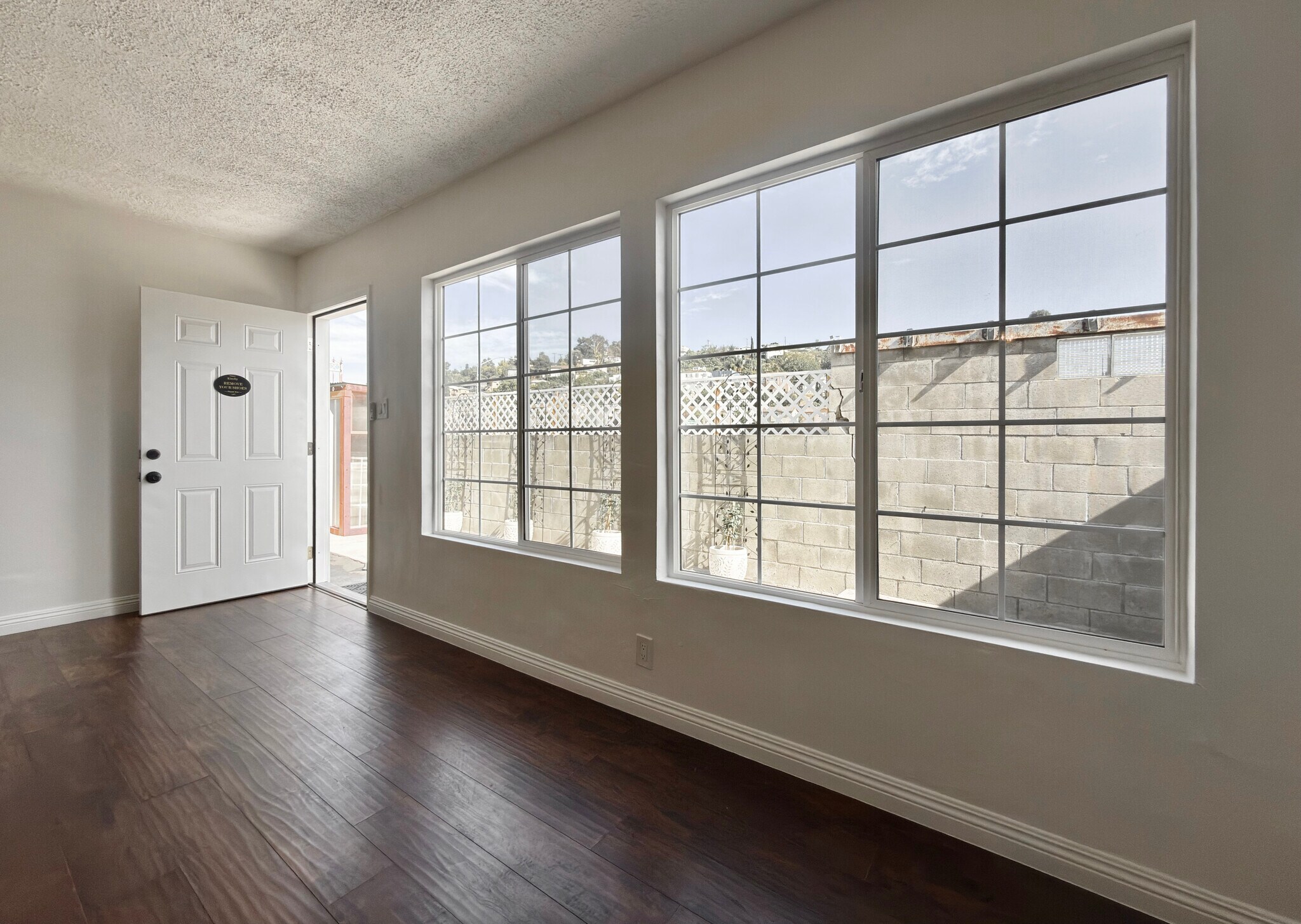 Out of living room window - 3552 Whiteside St