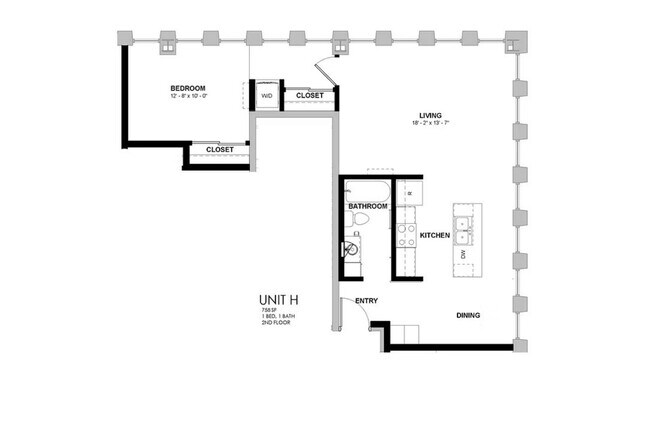 Floorplan - 1606 Brady