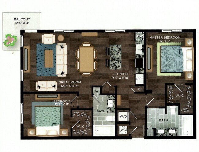 Floorplan - Azola West Palm Beach