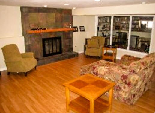 Basement with view of office - 28W461 Juanita Dr
