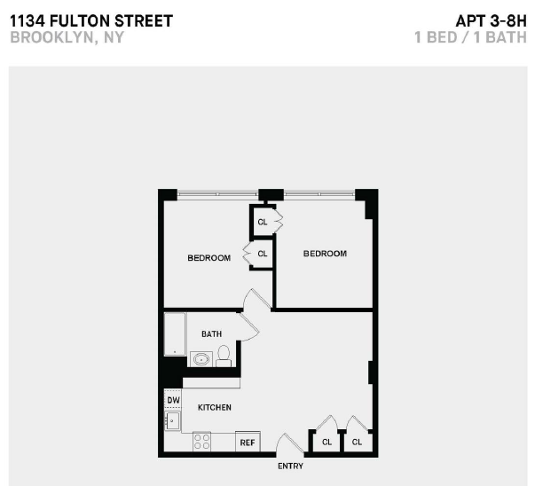 Floorplan - 1134 Fulton Street