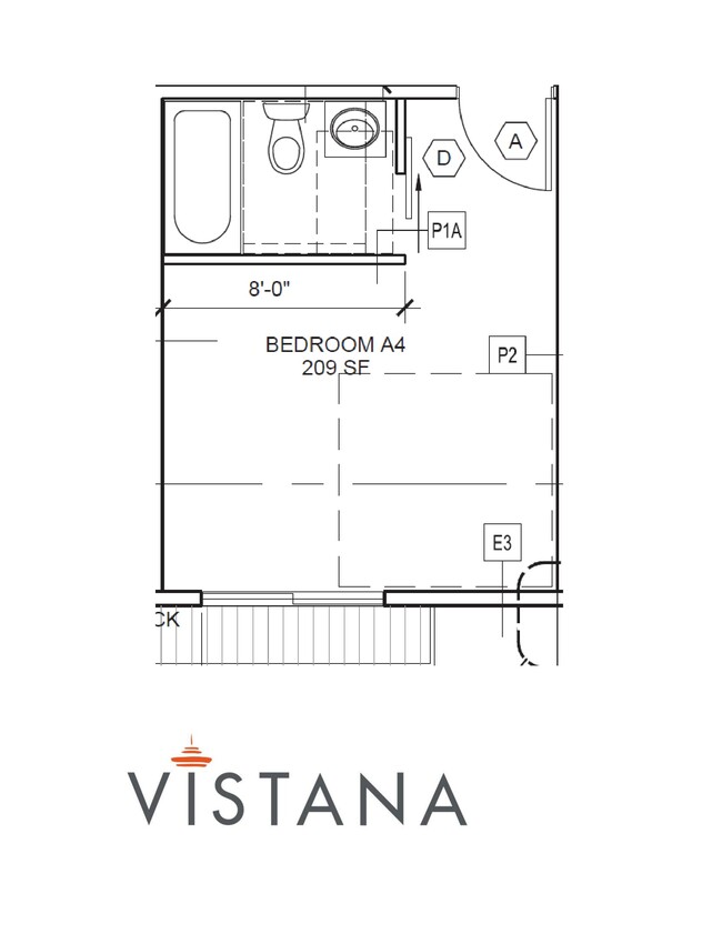 Floorplan - Vistana Apartments