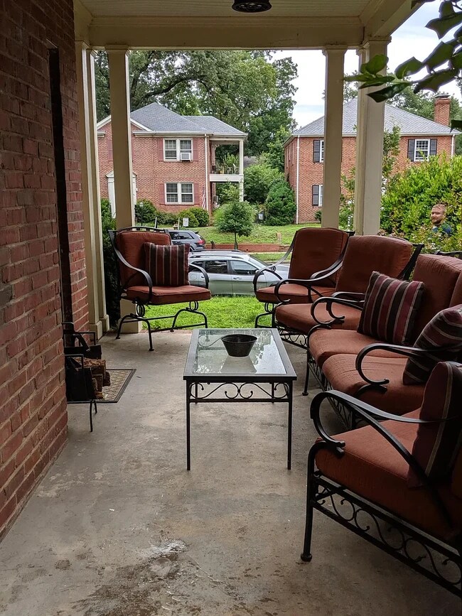 Side porch off main living room - 4405 W Franklin St