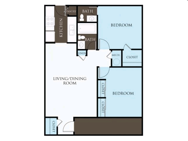 2BR/1.5BA - Spring Grove