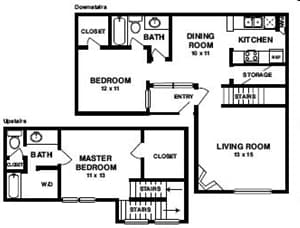 2 Bedroom - C - Fusion Crossroads